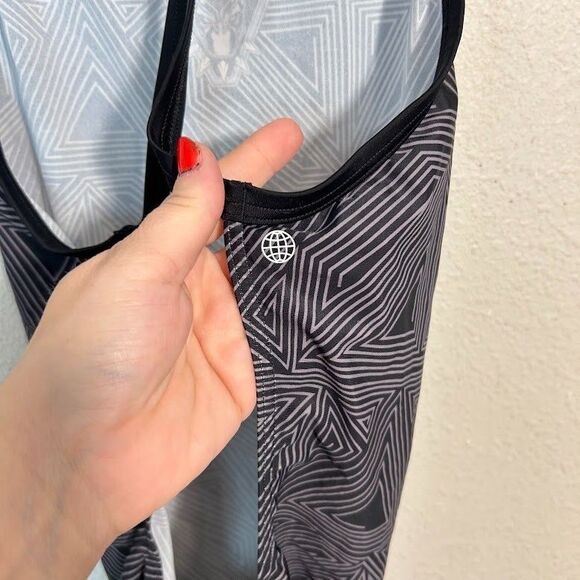 Adidas Girls Swimsuit One Piece Size XL 14/15 Marvel Black Panther Swim - Picture 7 of 8